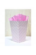 Chevron Pattern Popcorn Box